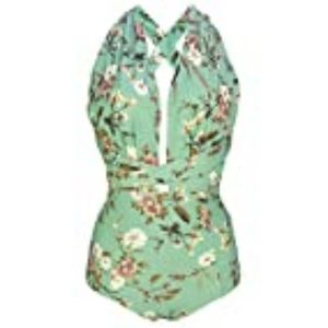 Mint 1 piece swimsuit cocoship NWT size 14